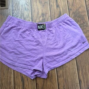 Nike Women's Purple Athletic Shorts